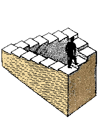 Escher's endlose Treppe